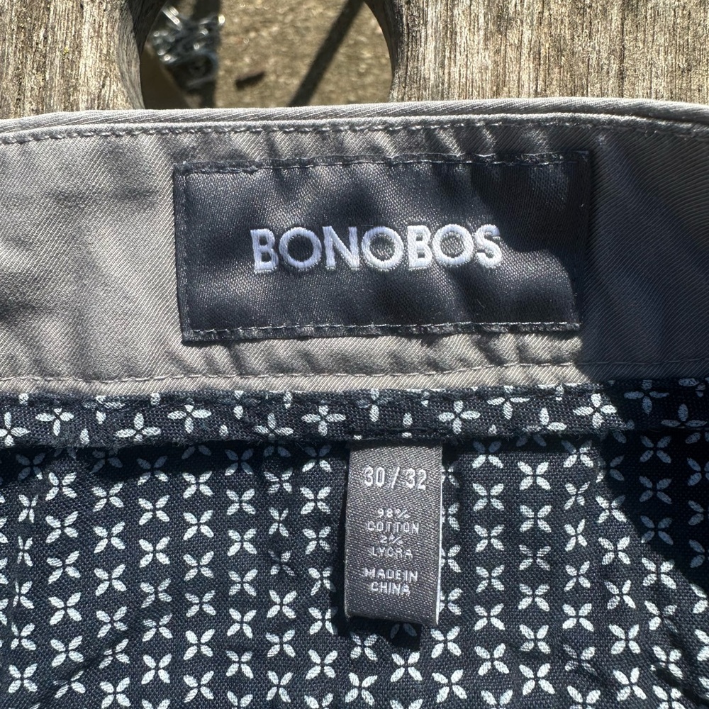 Bonobos chinos grey 30x32